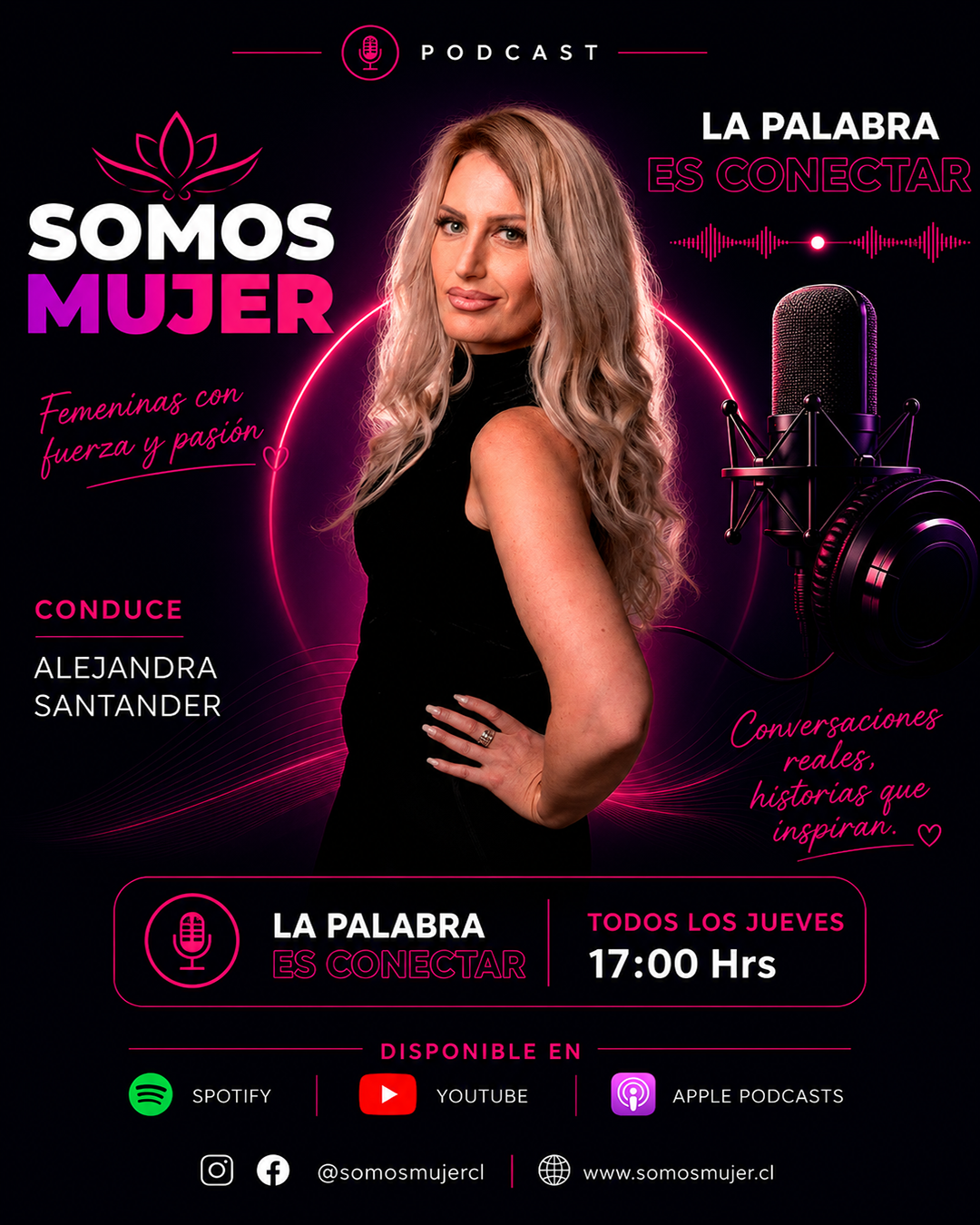 Afiche Oficial General de Alejandra Santander